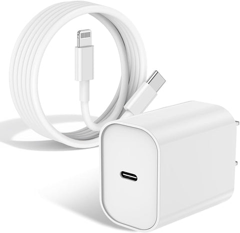 Apple Wall Adapter + Type C to Lightning Cable Combo